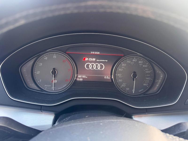 2018 Audi Sq5 VIN WA1A4BFY2J2020221 COPART salvage auction — MECHANICAL, ME - CERTIFICATE OF TITLE (P), sold $8,500 on 2026-07-10 (photo 8)
