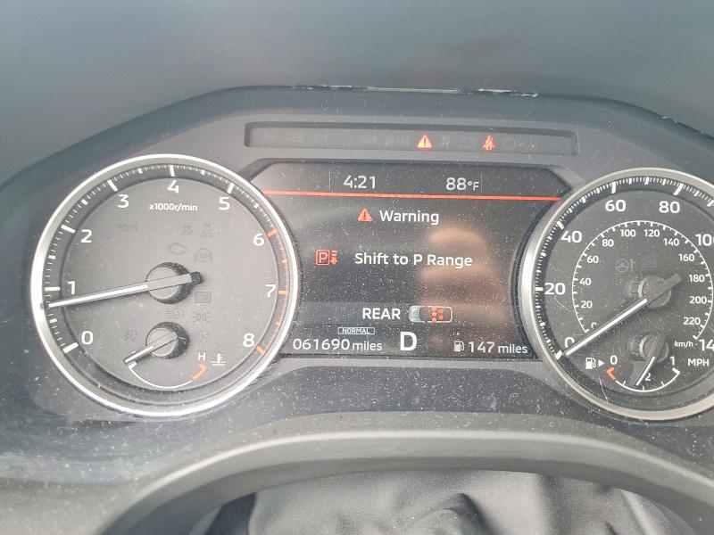 2022 Mitsubishi Outlander VIN JA4J4UA86NZ062861 COPART salvage auction — REAR END, Fl - Cert Of Title Slvg Rebuildable, sold $7,800 on 2026-07-17 (photo 9)