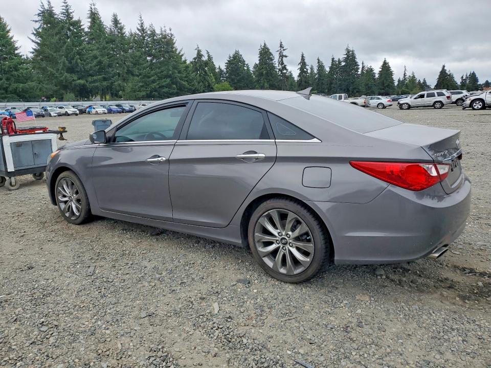 2011 Hyundai Sonata VIN 5NPEC4ABXBH225312 COPART salvage auction — REAR END, Wa - Cert Of Ownership-Rebuilt, sold $850 on 2026-07-10 (photo 2)