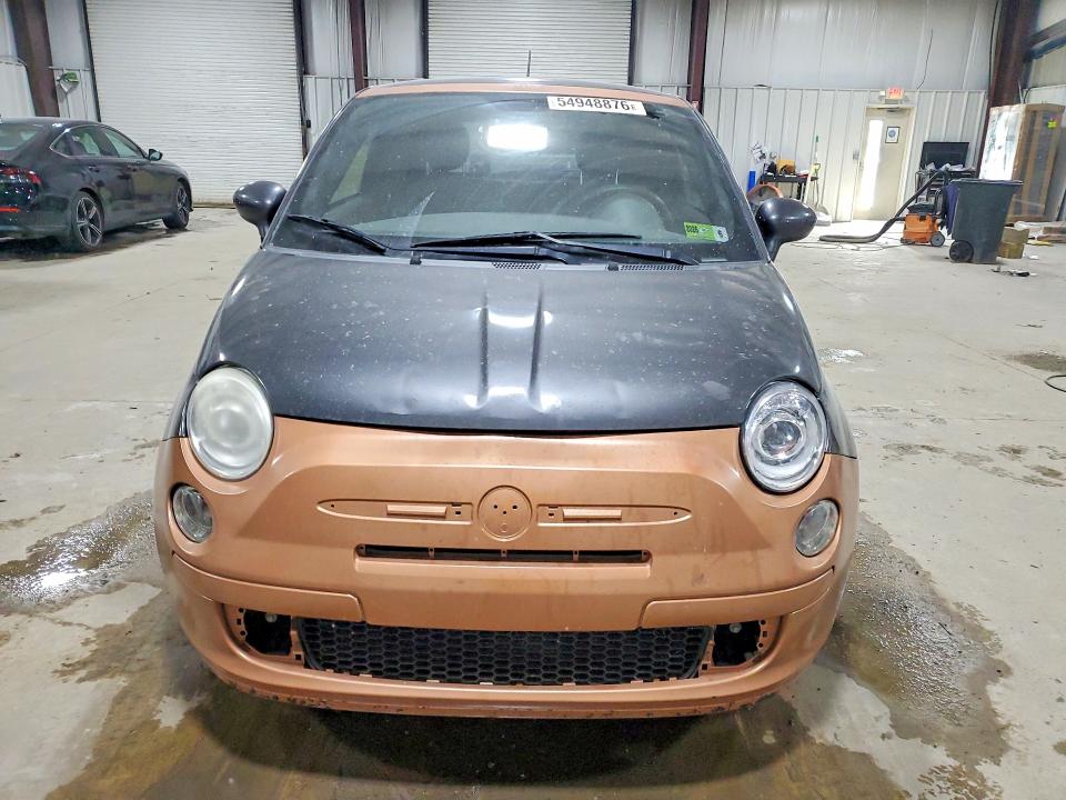 2012 Fiat 500 VIN 3C3CFFBR4CT127758 COPART salvage auction — SIDE, Pa - Certificate Of Salvage, sold $400 on 2026-08-12 (photo 5)