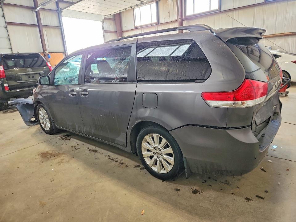2011 Toyota Sienna VIN 5TDDK3DC4BS006952 COPART salvage auction — FRONT END, AB - BOS - SALVAGE, sold $6,400 on 2026-07-09 (photo 2)