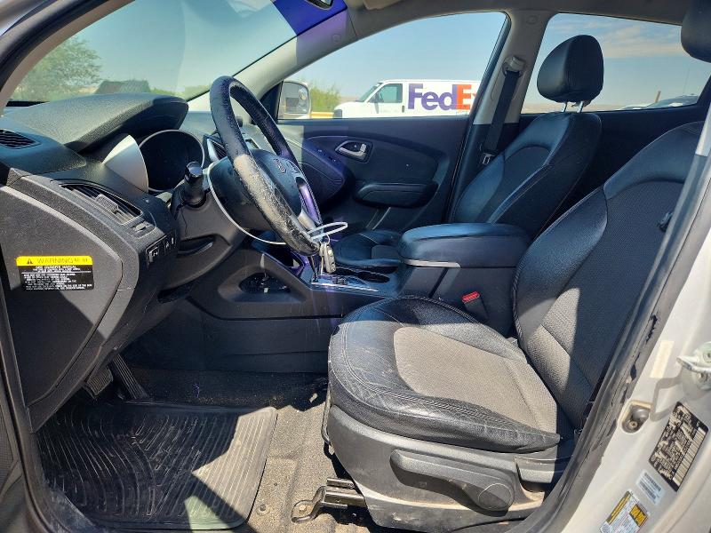 2012 Hyundai Tucson VIN KM8JU3AC2CU521684 COPART salvage auction — NORMAL WEAR, Nm - Certificate Of Title, sold $850 on 2026-07-14 (photo 7)