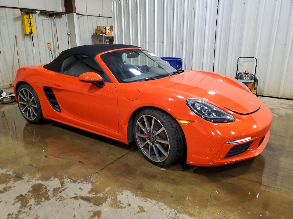 2017 Porsche VIN WP0CB2A87HS241481 COPART salvage auction — REAR END, Pa - Certificate Of Salvage, sold $32,250 on 2026-07-07 (photo 4)