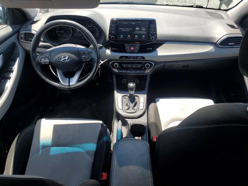 2018 Hyundai Elantra VIN KMHH35LE5JU059596 COPART salvage auction — REAR END, NS - SALVAGE TITLE, sold $950 on 2026-07-23 (photo 8)