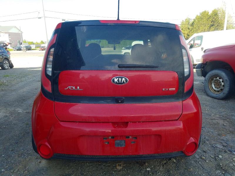 2015 Kia Soul VIN KNDJP3A58F7799814 COPART salvage auction — REAR END, Qc - Gravement Accidente, sold $150 on 2026-07-21 (photo 6)