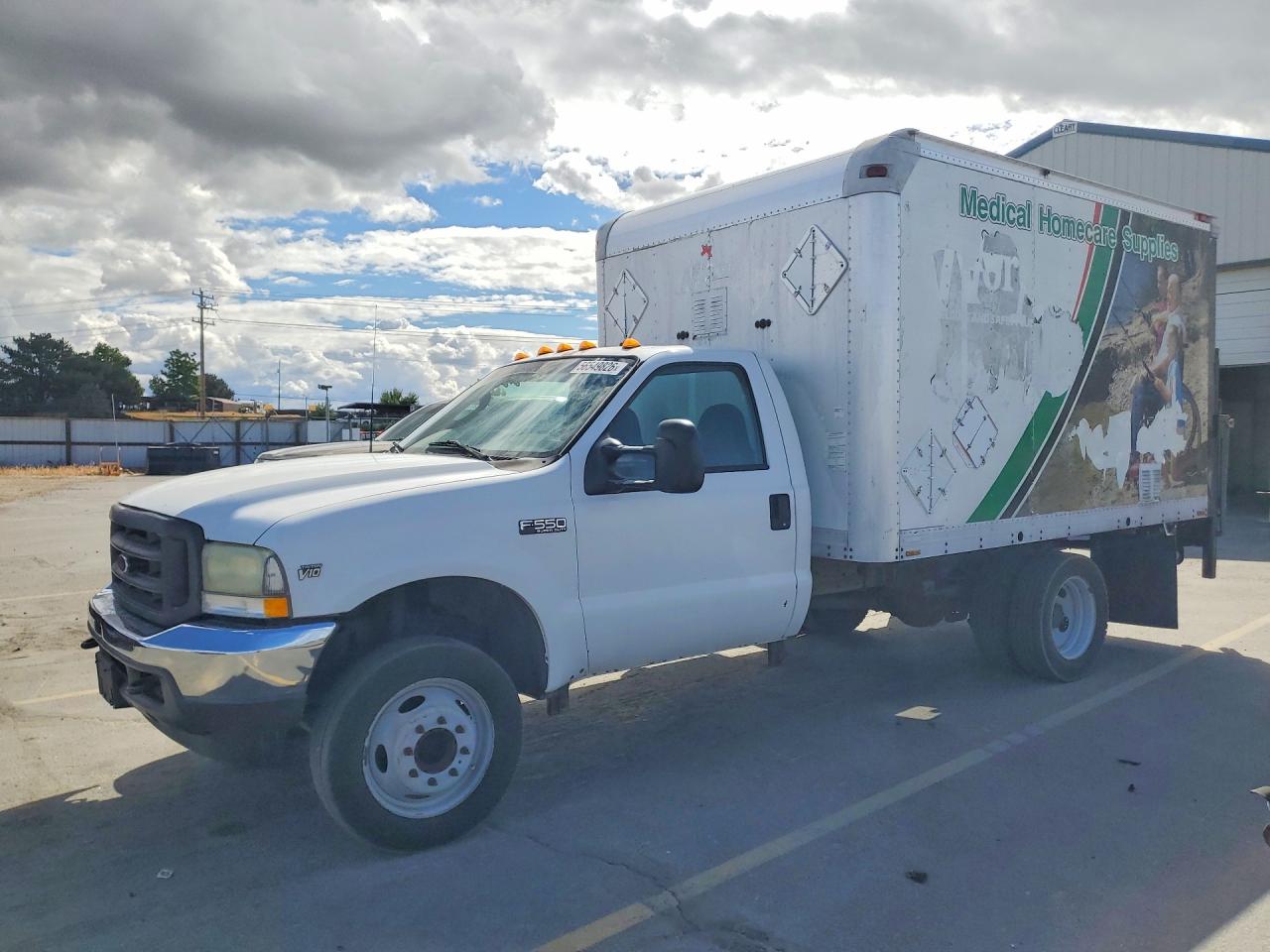 2003 Ford F-550 Super Duty VIN 1FDAF56S03EB73335 — COPART salvage auction photo