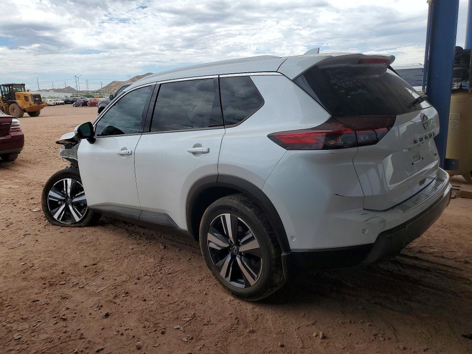 2025 Nissan Rogue VIN JN8BT3CA2SW002049 COPART salvage auction — FRONT END, Az - Cert Of Title - Salvage, sold $4,000 on 2026-07-21 (photo 2)