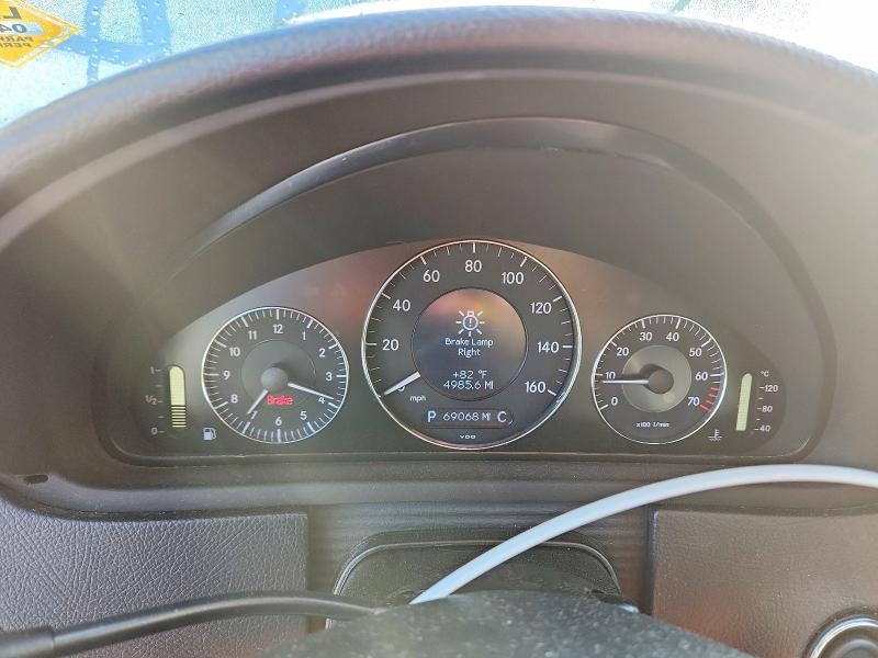 2009 Mercedes-benz Clk-klasse VIN WDBTK56F09T108385 COPART salvage auction — REAR END, Nc - Salvage Certificate Of Title, sold $2,550 on 2026-07-22 (photo 9)