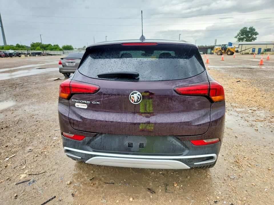 2021 Buick Encore VIN KL4MMBS24MB053904 COPART salvage auction — FRONT END, Tx - Salvage Vehicle Title, sold $3,950 on 2026-07-08 (photo 6)