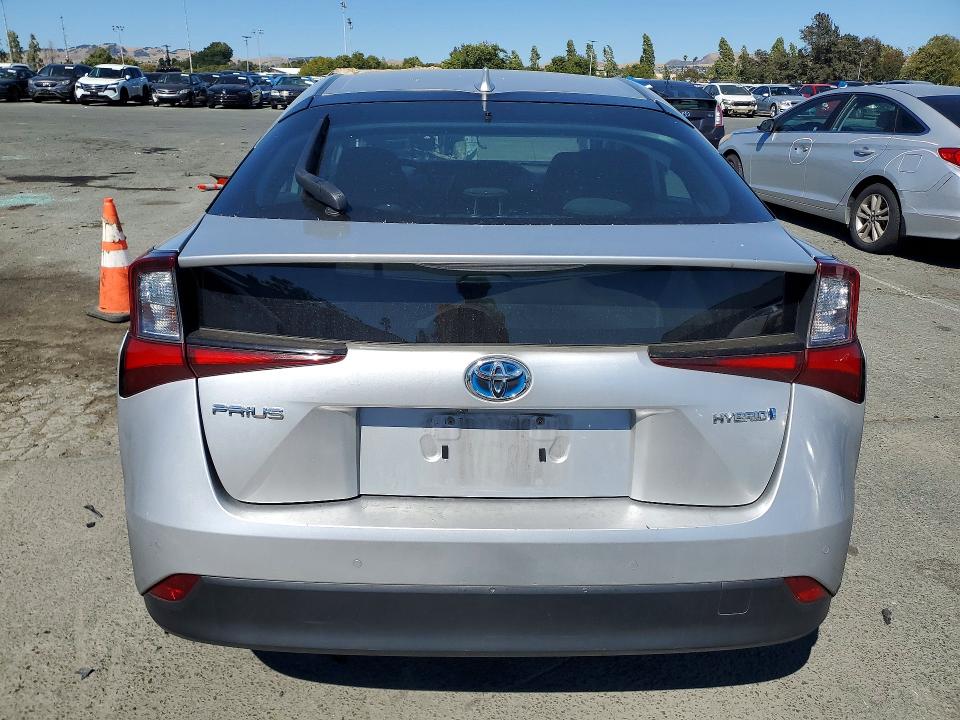 2019 Toyota Prius VIN JTDKARFU3K3075944 COPART salvage auction — SIDE, Ca - Salvage Certificate, sold $7,200 on 2026-07-06 (photo 6)