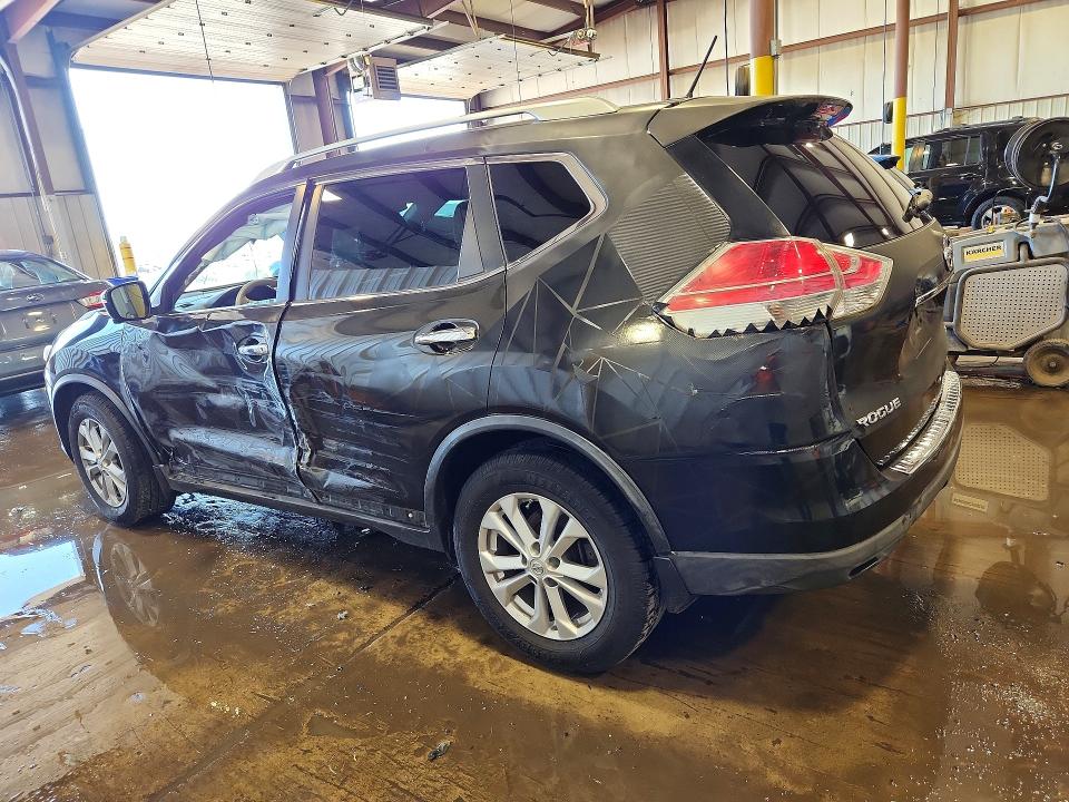 2015 Nissan Rogue VIN KNMAT2MT9FP508818 COPART salvage auction — SIDE, Pa - Cert Of Salv-R=Reconstructed, sold $1,300 on 2026-07-07 (photo 2)