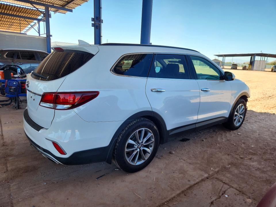 2017 Hyundai Santa fe VIN KM8SM4HF1HU223225 COPART salvage auction — FRONT END, AZ - CERT OF TITLE - SALVAGE, sold $525 on 2026-07-28 (photo 3)