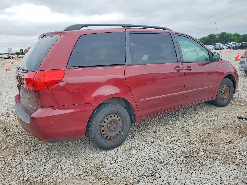 2009 Toyota Sienna VIN 5TDZK23C09S288759 COPART salvage auction — FRONT END, Oh - Certificate Of Title, sold $700 on 2026-07-17 (photo 3)
