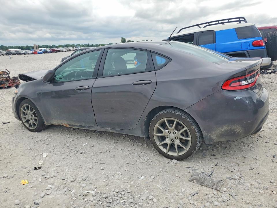 2015 Dodge Dart VIN 1C3CDFBBXFD121191 COPART salvage auction — FRONT END, MI - CERTIFICATE OF TITLE, sold $750 on 2026-07-02 (photo 2)