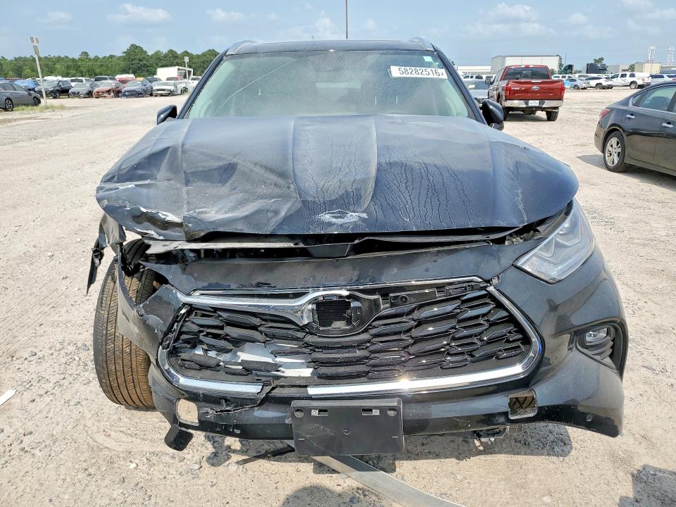 2026 Toyota Highlander VIN 5TDKDRBH5TS597412 COPART salvage auction — FRONT END, Tx - Salvage Vehicle Title, sold $21,100 on 2026-07-14 (photo 5)