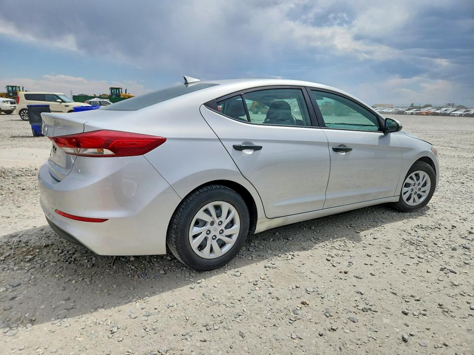 2017 Hyundai Elantra VIN 5NPD74LF0HH049637 COPART salvage auction — SIDE, Co - Public - Salvage Title, sold $2,600 on 2026-07-09 (photo 3)