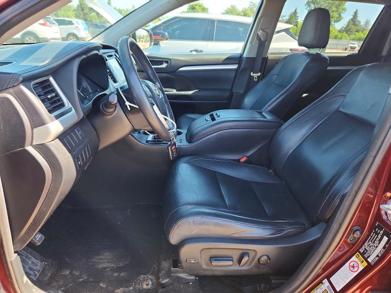 2015 Toyota VIN 5TDJKRFH9FS152753 COPART salvage auction — REAR END, Il - Salvage Certificate, sold $2,250 on 2026-07-21 (photo 7)
