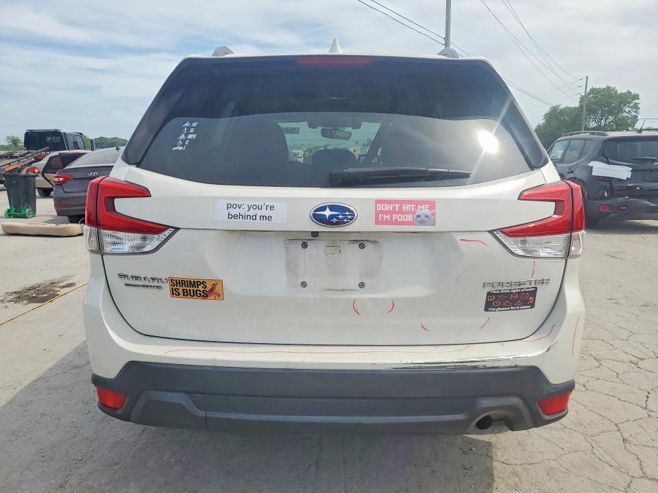 2021 Subaru Forester VIN JF2SKAFC8MH432516 COPART salvage auction — FRONT END, Tn - Salvage Certificate, sold $4,050 on 2026-07-20 (photo 6)