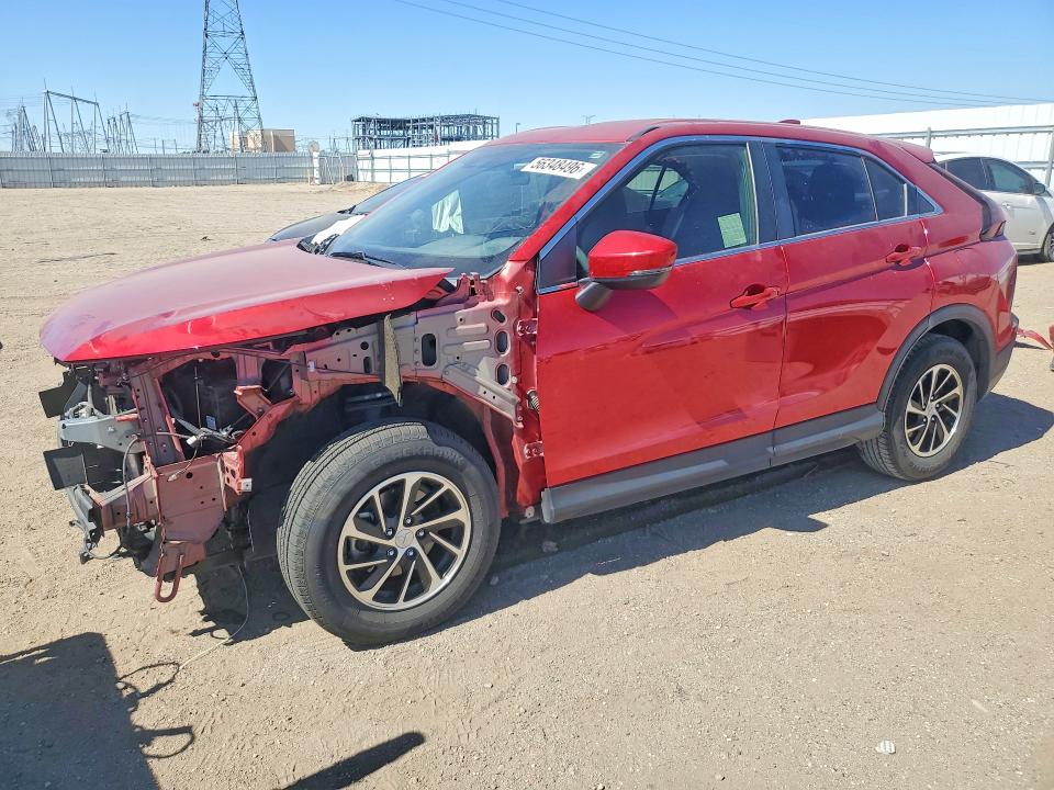 2022 Mitsubishi ECLIPSE VIN JA4ASUAA5NZ055408 COPART salvage auction — FRONT END, Ca - Salvage Certificate, sold $3,350 on 2026-07-06 (photo 1)
