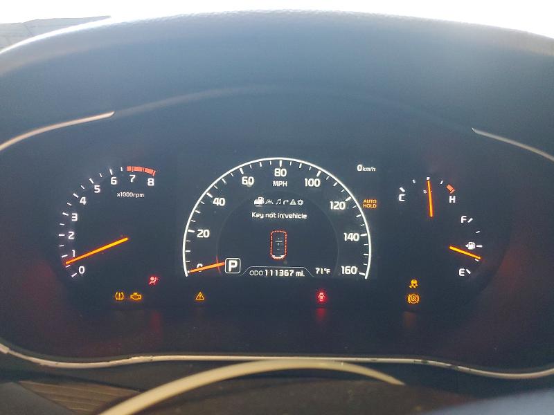 2014 Kia Cadenza VIN KNALN4D76E5149176 COPART salvage auction — FRONT END, In - Certificate Of Title, sold $900 on 2026-07-16 (photo 9)