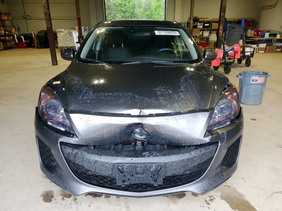 2013 Mazda 3 VIN JM1BL1V75D1826452 COPART salvage auction — FRONT END, ON - PERMIT SALVAGE, sold $250 on 2026-07-21 (photo 5)