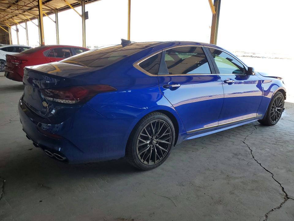 2020 Genesis VIN KMTFN4JB5LU334719 COPART salvage auction — FRONT END, Az - Cert Of Title - Salvage, sold $5,400 on 2026-07-22 (photo 3)