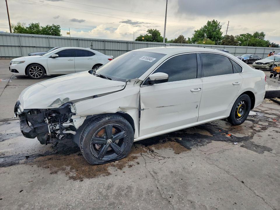 2014 Volkswagen Passat VIN 1VWBT7A3XEC053874 COPART salvage auction — FRONT END, Co - Certificate Of Title, sold $475 on 2026-08-10 (photo 1)