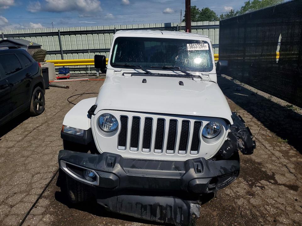 2022 Jeep VIN 1C4HJXEG9NW120821 COPART salvage auction — FRONT END, Mi - Certificate Of Title, sold $10,300 on 2026-07-31 (photo 5)