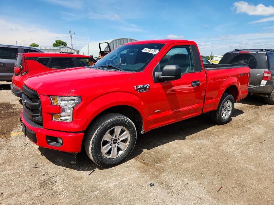 2017 Ford F-150 lightning VIN 1FTMF1CP0HKC98208 — COPART salvage auction photo