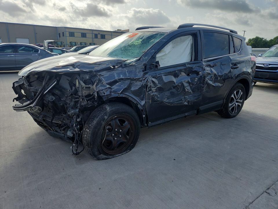 2017 Toyota Rav 4 VIN JTMZFREV5HD094654 COPART salvage auction — SIDE, TX - SALVAGE VEHICLE TITLE (P), sold $1,800 on 2026-07-23 (photo 1)