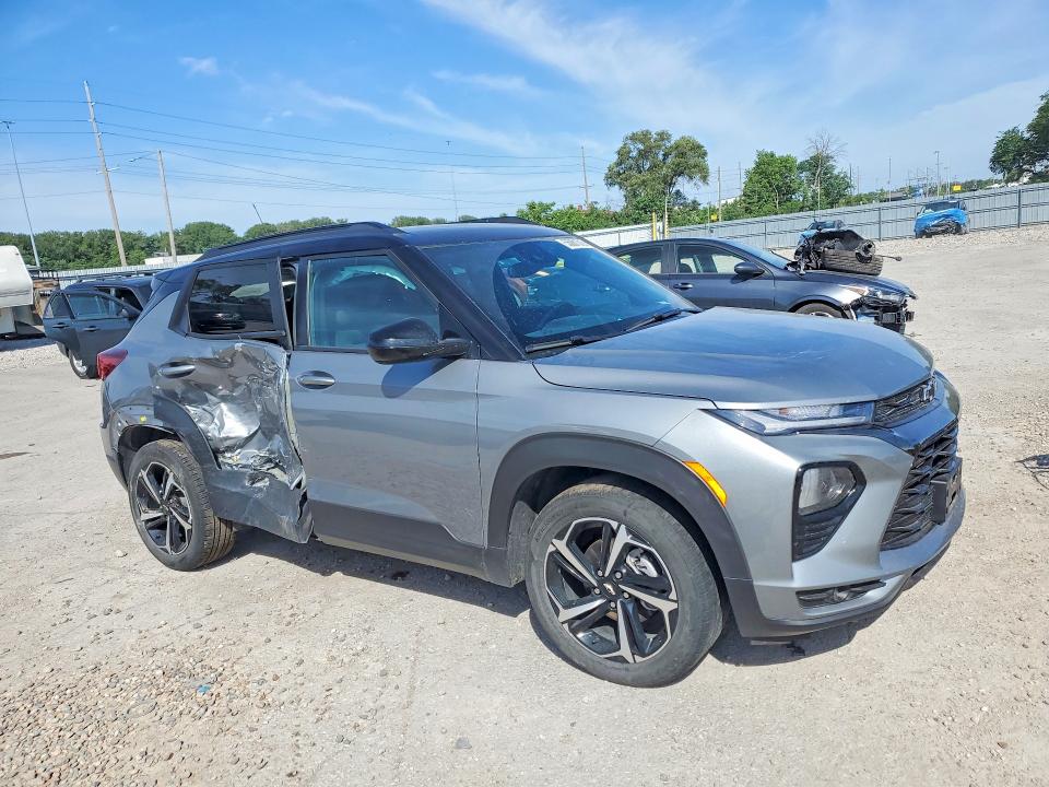 2023 Chevrolet Trailblazer VIN KL79MTSL1PB115139 COPART salvage auction — SIDE, Ia - Cert Of Title-Salvage Title, sold $7,400 on 2026-07-31 (photo 4)