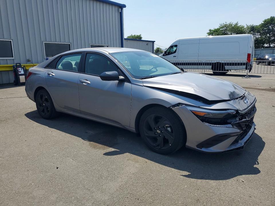2026 Hyundai Elantra VIN KMHLM4DG3TU111358 COPART salvage auction — FRONT END, VA - CERT OF TITLE - SALVAGE, sold $6,500 on 2026-07-27 (photo 4)