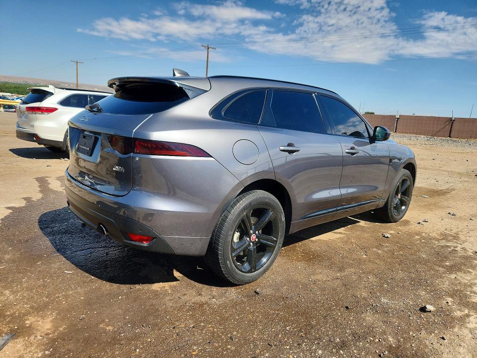 2019 Jaguar F-pace VIN SADCL2GX1KA398839 COPART salvage auction — FRONT END, Nm - Cert Of Title-Salvage, sold $300 on 2026-07-23 (photo 3)