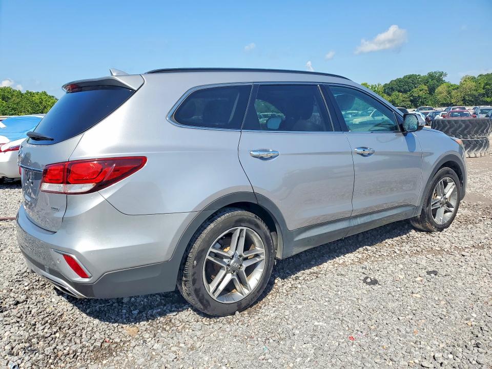 2018 Hyundai Santa fe VIN KM8SR4HF0JU283441 COPART salvage auction — MECHANICAL, Al - Cert Of Title-Salvage Title, sold $3,300 on 2026-07-07 (photo 3)