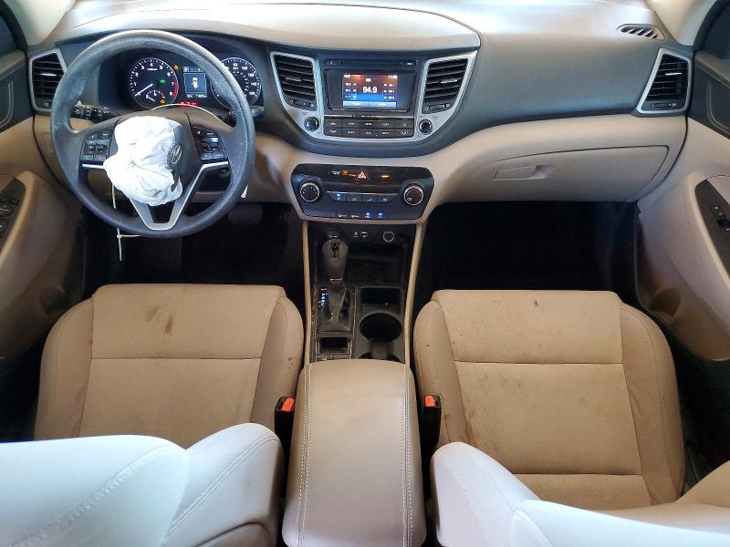 2017 Hyundai Tucson VIN KM8J33A47HU330989 COPART salvage auction — FRONT END, Az - Cert Of Title - Salvage, sold $1,300 on 2026-07-09 (photo 8)