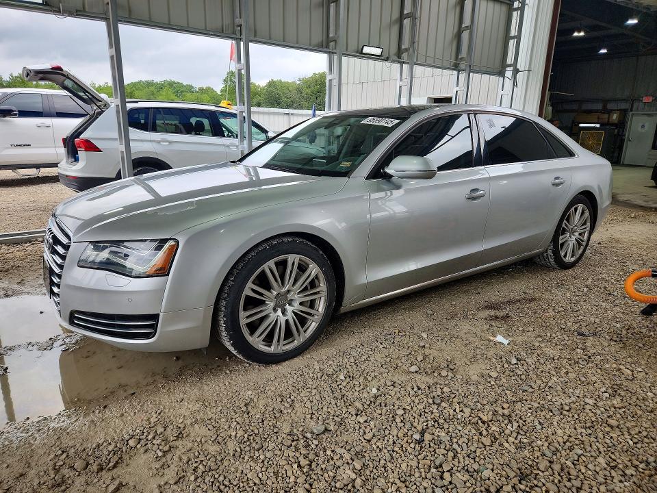 2011 Audi A8 VIN WAURVAFDXBN005699 COPART salvage auction — NORMAL WEAR, Wv - Certificate Of Title, sold $2,100 on 2026-07-08 (photo 1)