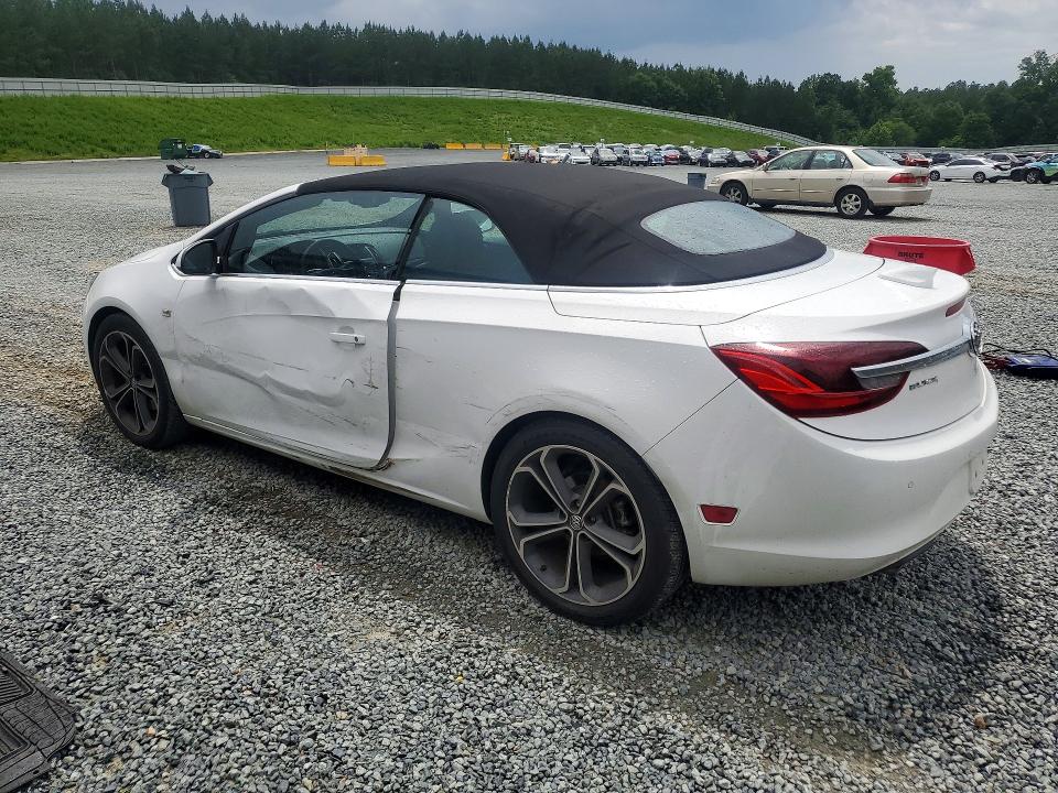 2016 Buick Cascada VIN W04WT3N58GG045593 COPART salvage auction — SIDE, Nc - Salvage Certificate Of Title, sold $1,600 on 2026-07-30 (photo 2)