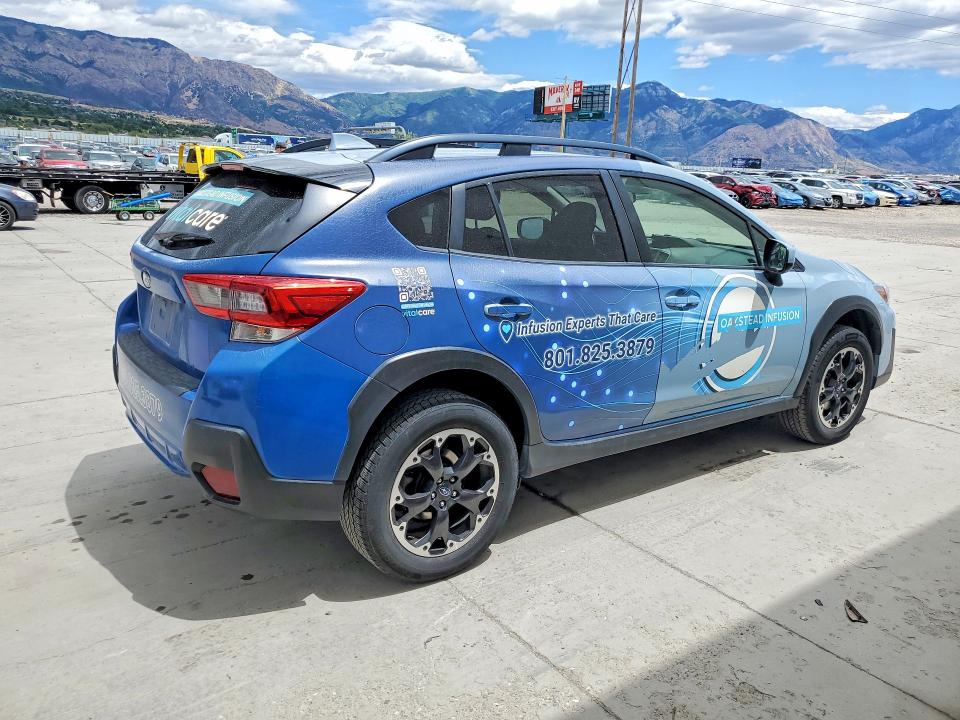 2022 Subaru Xv VIN JF2GTAEC4NH228091 COPART salvage auction — MECHANICAL, Ut - Certificate Of Title, sold $3,450 on 2026-07-06 (photo 3)