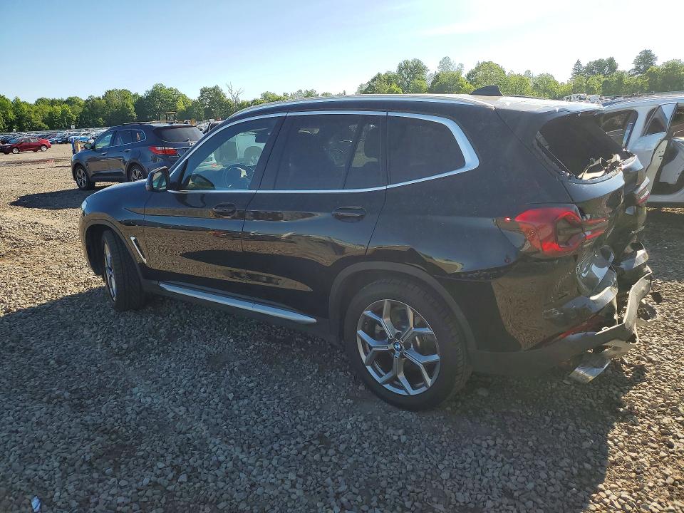 2023 BMW X3 VIN 5UX53DP00P9R38739 COPART salvage auction — REAR END, Ny - Mv-907A Salvage Certificate, sold $15,000 on 2026-07-08 (photo 2)