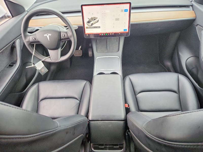 2021 Tesla VIN 5YJYGDED7MF125909 COPART salvage auction — FRONT END, Ca - Salvage Certificate, sold $8,300 on 2026-07-17 (photo 8)