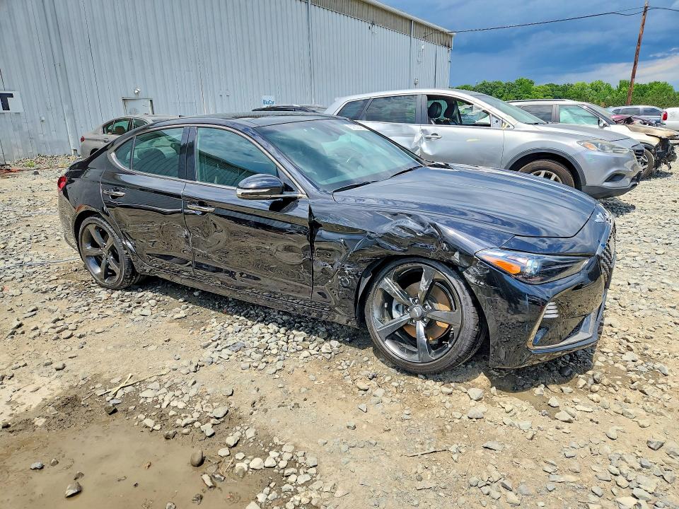 2019 Genesis VIN KMTG44LA1KU012699 COPART salvage auction — SIDE, Nj - Cert Of Title-Salvage, sold $2,150 on 2026-07-22 (photo 4)