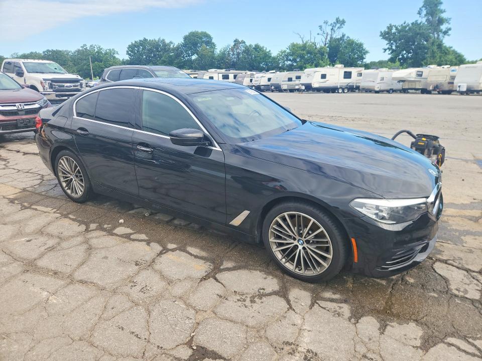 2017 BMW 5er VIN WBAJA5C35HG897854 COPART salvage auction — WATER/FLOOD, Mo - Junking Certificate, sold $6,500 on 2026-07-20 (photo 4)