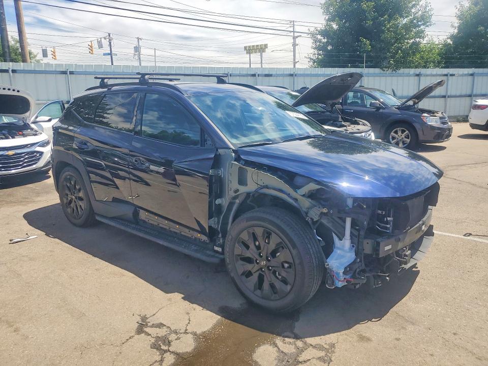 2024 Hyundai Tucson VIN KM8JF3DE5RU308714 COPART salvage auction — FRONT END, Oh - Cert Of Title-Salvage, sold $6,900 on 2026-07-08 (photo 4)