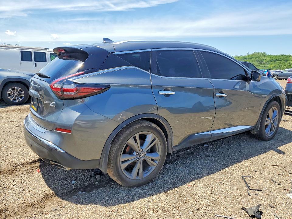2020 Nissan Murano VIN 5N1AZ2DS2LN132570 COPART salvage auction — VANDALISM, IL - SALVAGE CERTIFICATE, sold $7,800 on 2026-07-15 (photo 3)