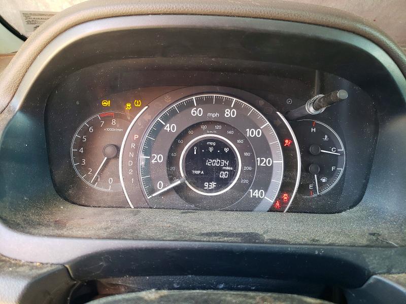 2012 Honda Cr-v VIN JHLRM4H73CC020382 COPART salvage auction — FRONT END, Va - Cert Of Title - Salvage, sold $2,400 on 2026-07-06 (photo 9)