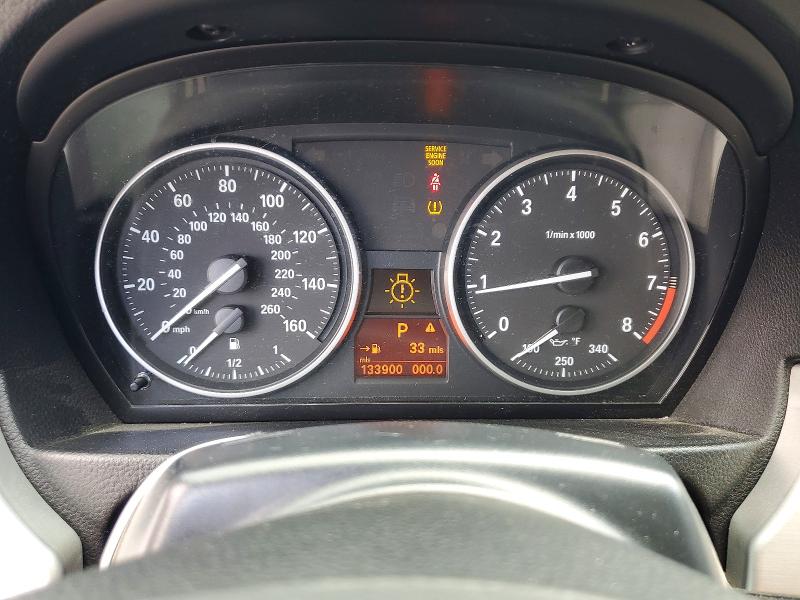 2011 BMW 3 series VIN WBADW7C5XBE543763 COPART salvage auction — FRONT END, CA - SALVAGE CERTIFICATE, sold $775 on 2026-07-10 (photo 9)