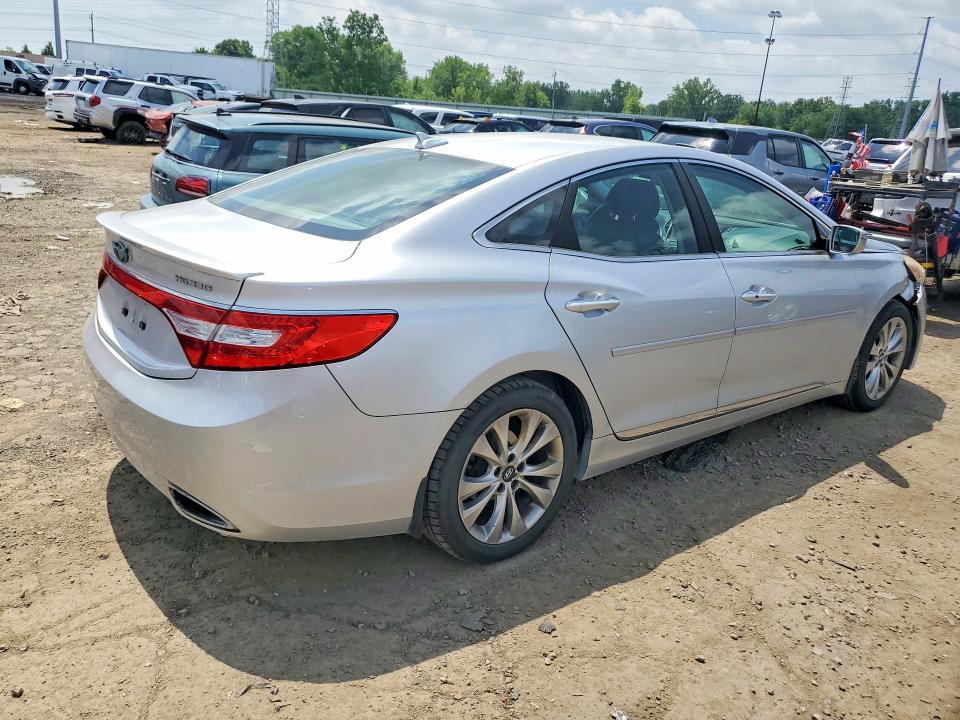 2012 Hyundai Azera VIN KMHFG4JG6CA183536 COPART salvage auction — FRONT END, Mi - Certificate Of Title, sold $1,650 on 2026-07-07 (photo 3)