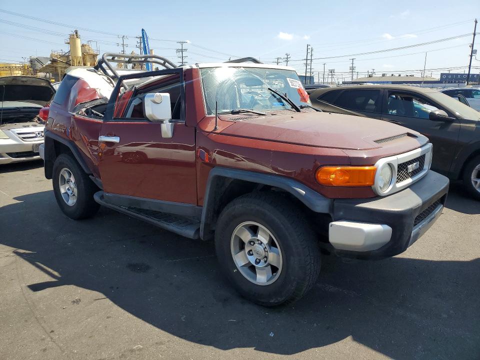 2008 Toyota Fj cruiser VIN JTEBU11F78K054641 COPART salvage auction — ROOF, Ca - Salvage Certificate, sold $3,650 on 2026-07-13 (photo 4)