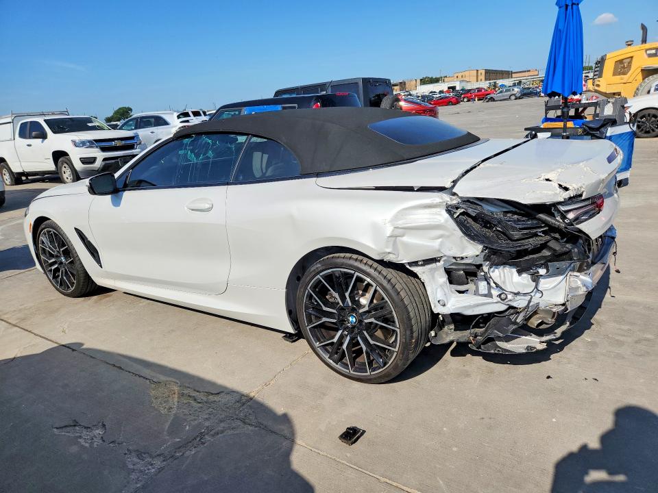 2024 BMW 8er VIN WBADZ2C08RCR21289 COPART salvage auction — REAR END, Tx - Salvage Vehicle Title, sold $28,750 on 2026-07-16 (photo 2)
