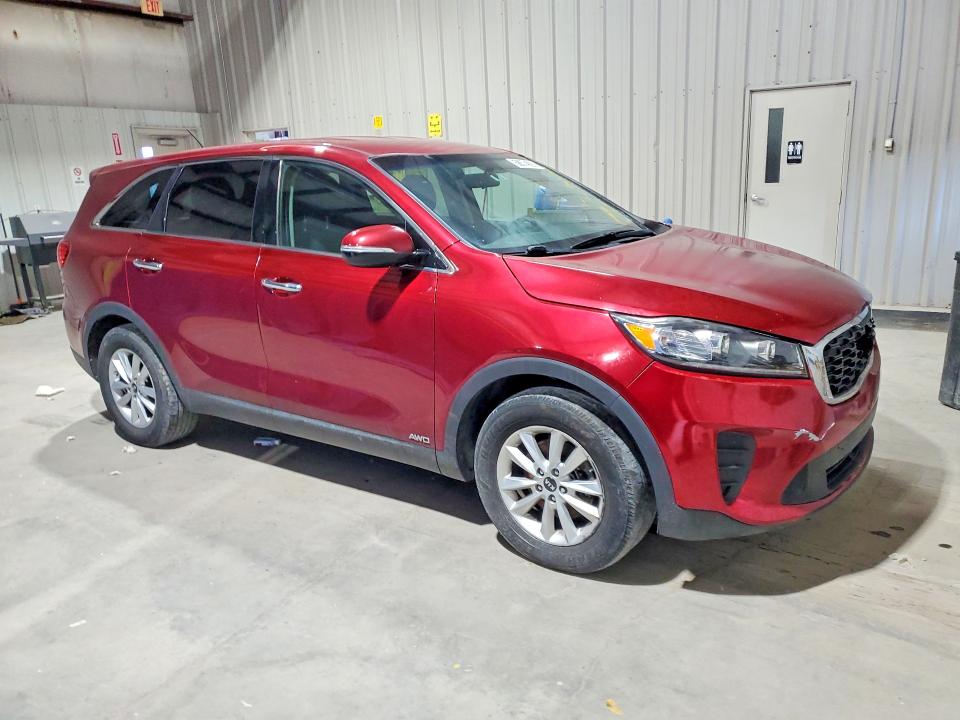2019 Kia Sorento VIN 5XYPGDA57KG576824 COPART salvage auction — FRONT END, Salvage Title, sold $1,500 on 2026-07-30 (photo 4)